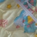 Vintage Care Bear Baby Sleeper, Onesie Sleeper, Baby Blanket Sleeper 0-9 months