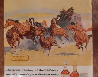 SUNNYBROOK WHISKEY Original Vintage Magazine Advertising Alcohol Bar Decor Ready To Frame Additional Ads Ship FREE