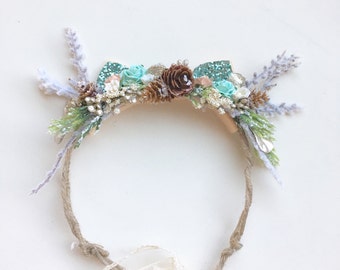 Woodland Reindeer Headband- Deer Antler Headband- Well dressed wolf headband- Matilda Jane- deer Antler Headband- Deer Headband