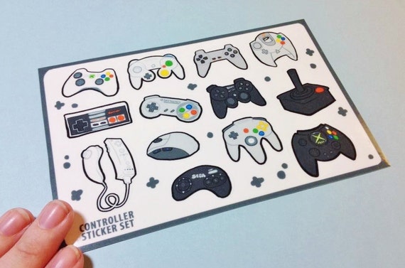 Controller Sticker Sheet