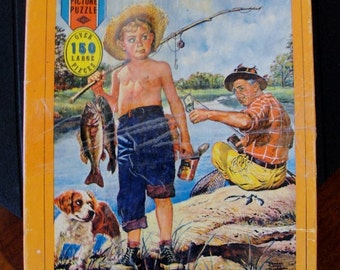 Built Rite Picture Puzzle Junior 150 Large Pieces Titled "NO SALE"