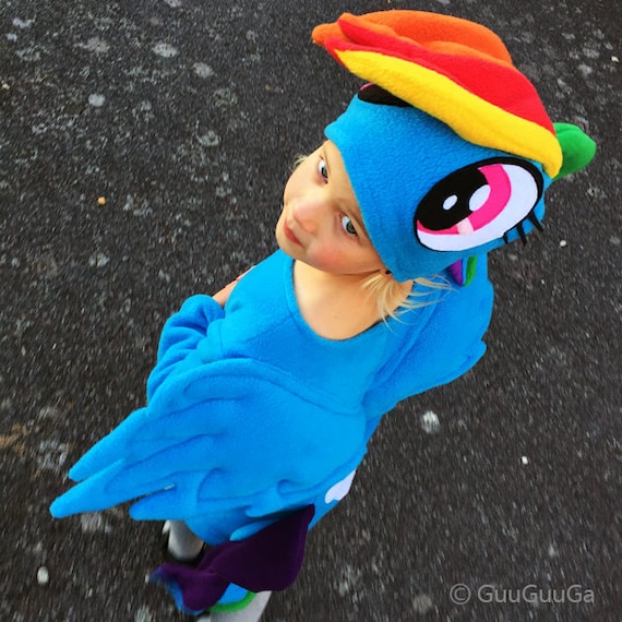 Rainbow Dash Costume for kids My Little Pony children by 