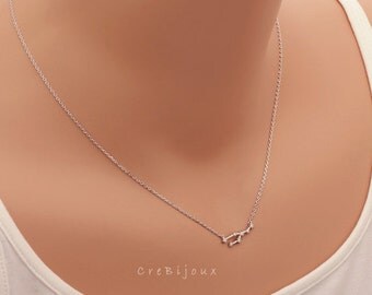 Taurus Zodiac Sign Astrology Necklace / constellation astrology necklace, star sign necklace, birth sign, birthday necklace / N240