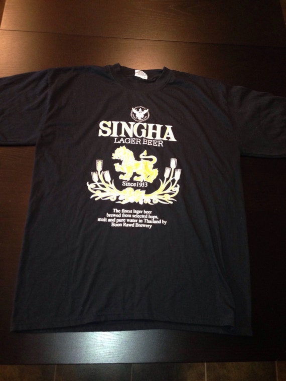 singha beer shirt