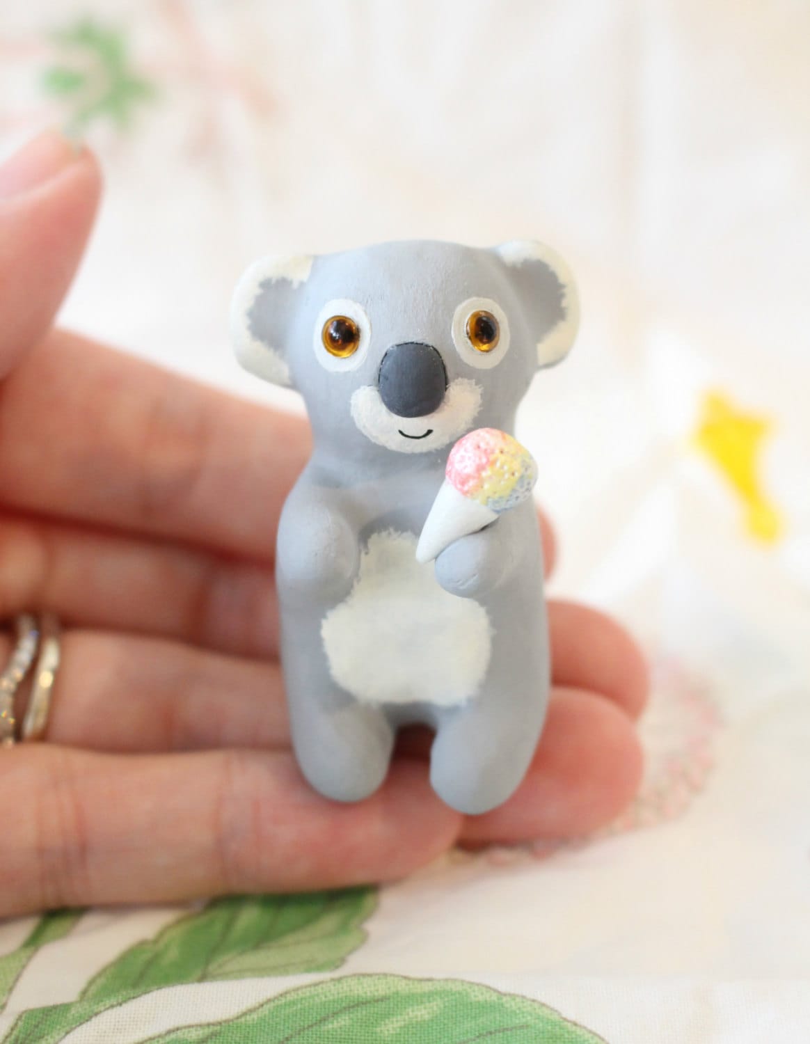 Koala Figurine polymer clay animal