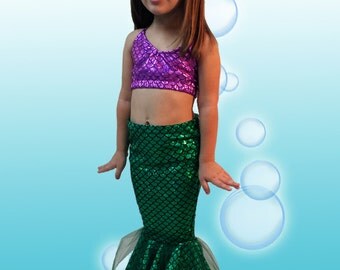 mermaid skirt bathing suit