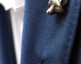 Fox lapel pin - Stick pin