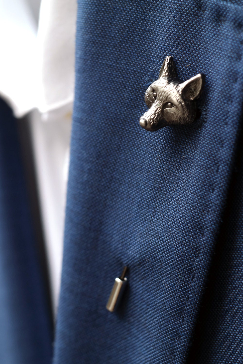 Fox lapel pin Stick pin