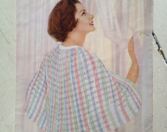 Bed jacket cape Etsy