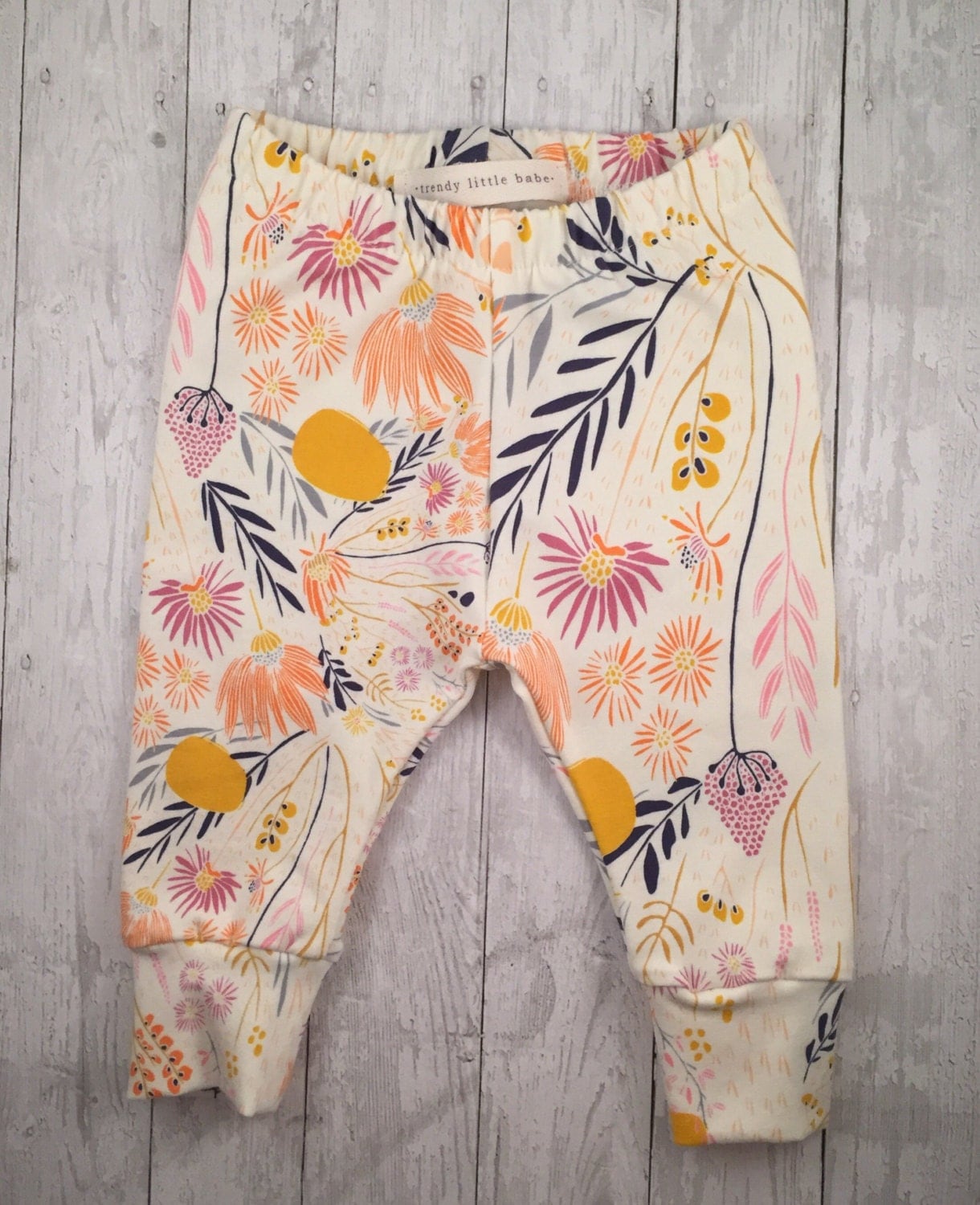 Baby Leggings Floral Baby leggings baby girl leggings