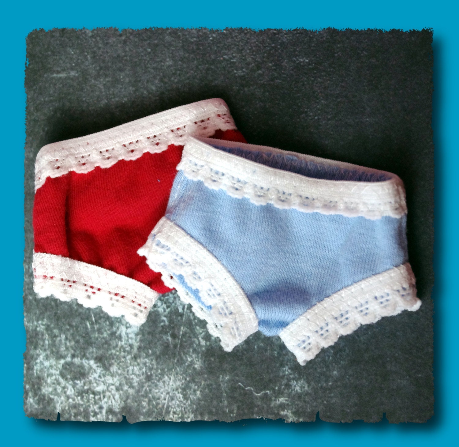 Two pairs of cute panties for Tonner Patsy Half Pint Trixie