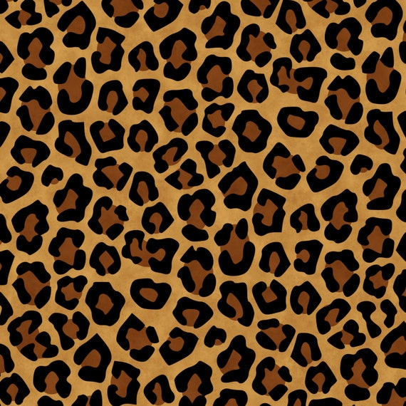 HTV Animal Print Cheetah Brown Patterned by SmithsVinylanddesign