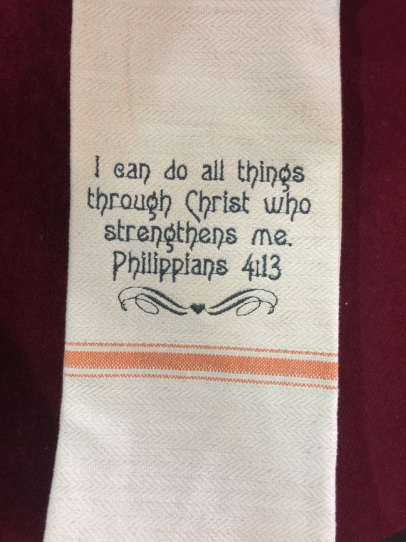 what does a towel represent in the bible