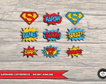 Superhero Decorations 