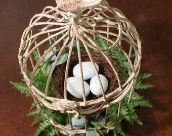 Nestled Nest Bird Cage