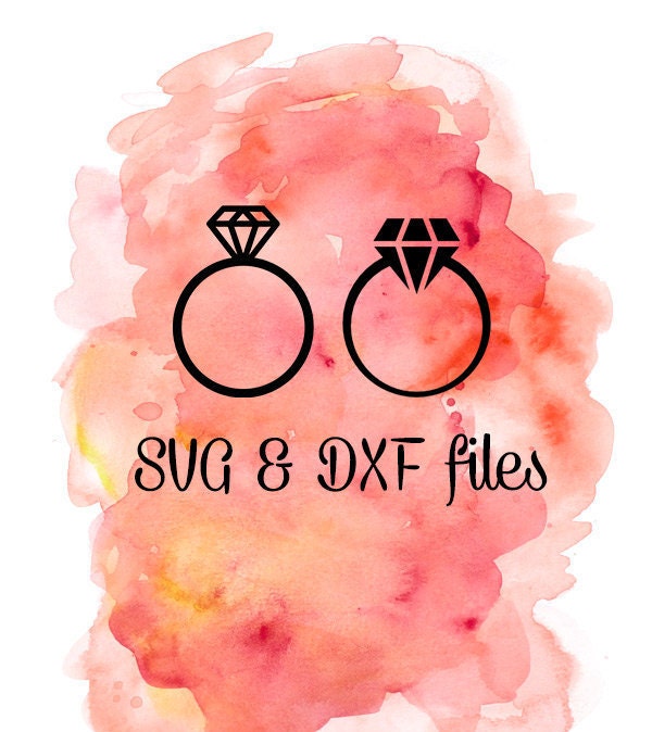 Download Diamond Ring svg dxf cut files Cricut explore files wedding