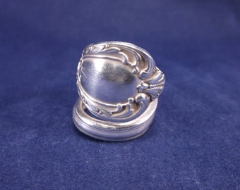 FREE SHIPPING Spoon Ring 1953"Heritage" Handmade Spoon Jewelry size 9