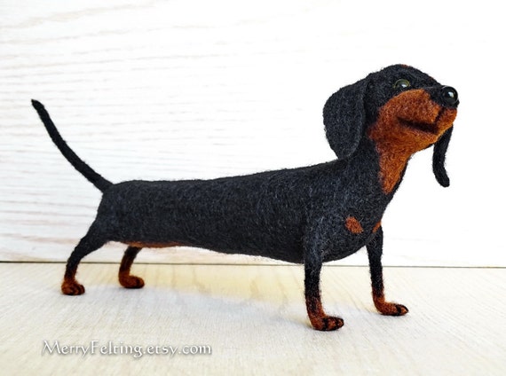 sausage dog soft toy