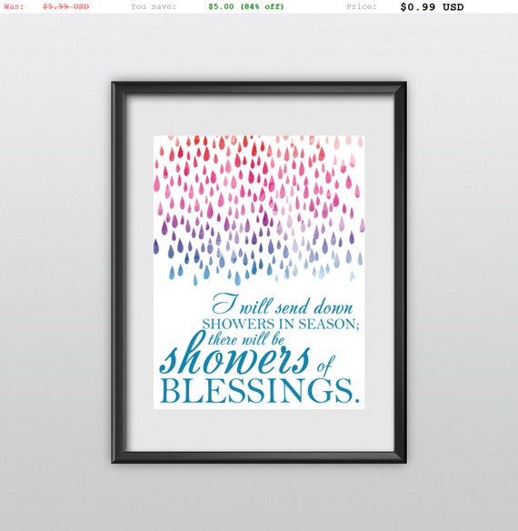 5 Off Ezekiel 3426 Scripture Print Christian by digitalpixelcraft