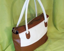 Popular items for leather shopper bag on Etsy