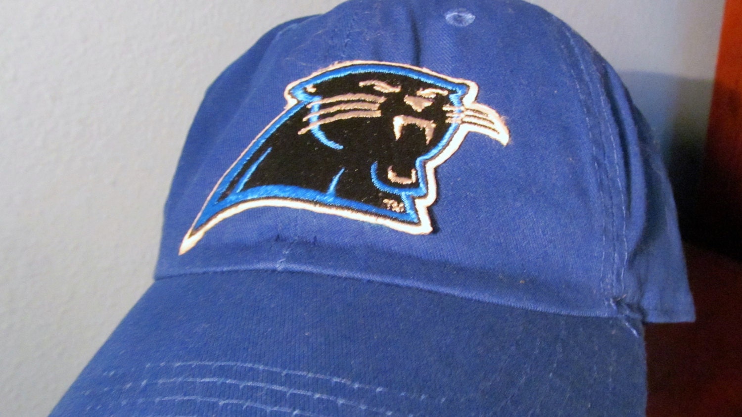 Carolina Panthers Cap With Embroidered Patch 5968