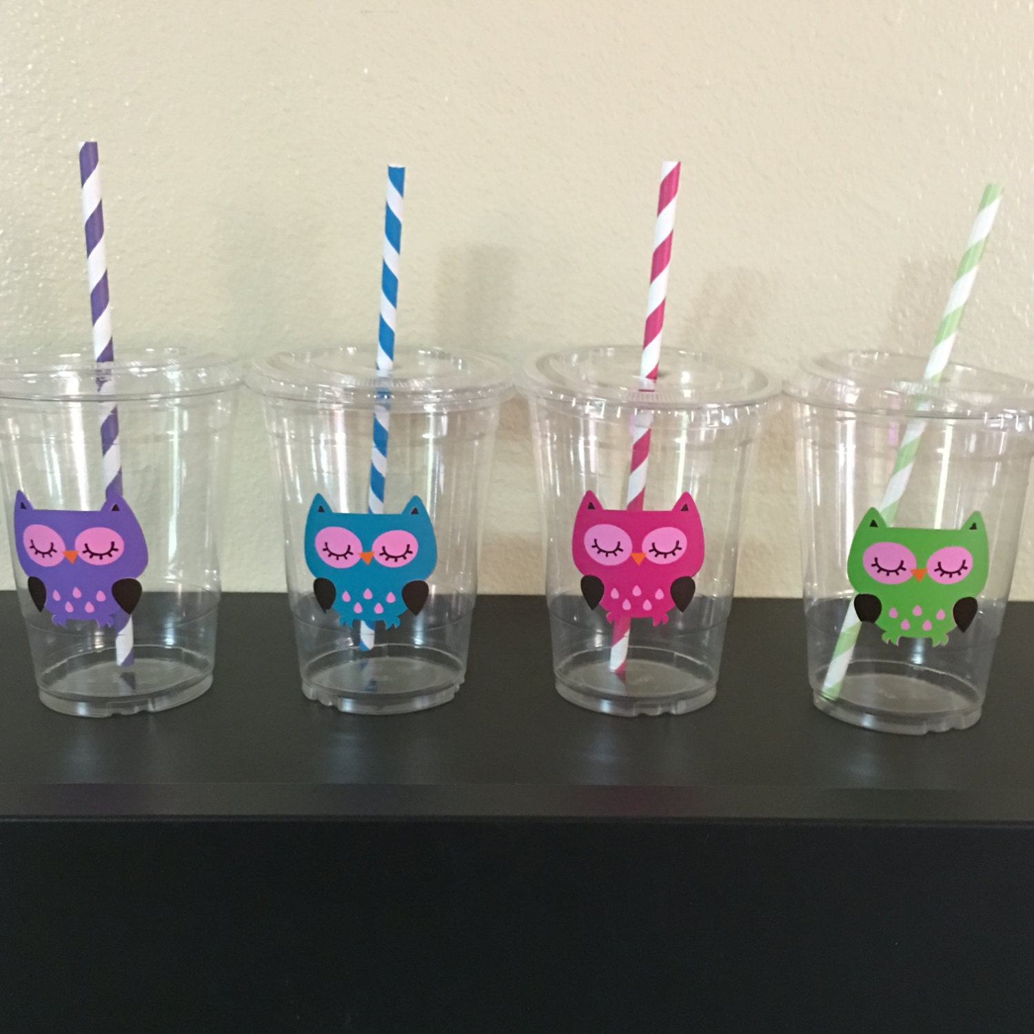 Owl party cups