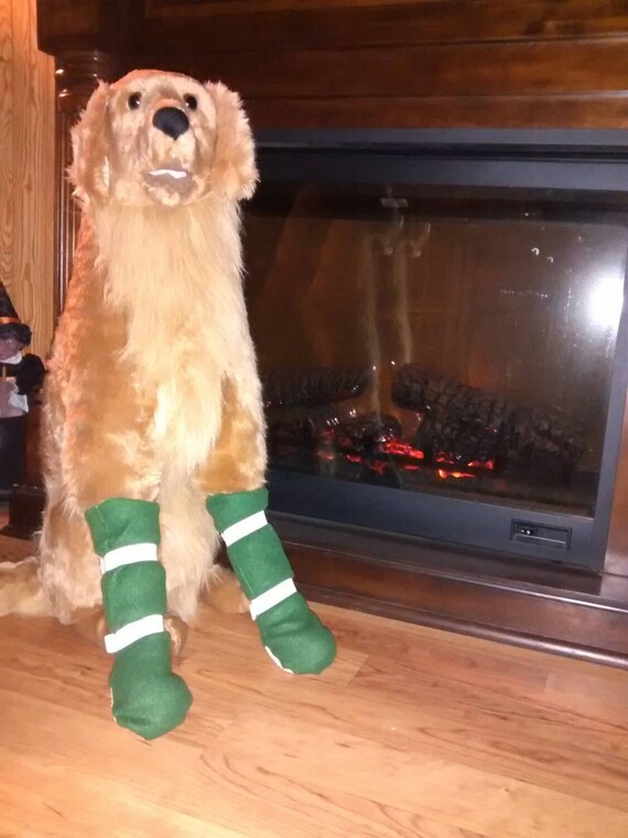 FLEECE EXTRA TALL Pet Dog Booties Protection by Cre8ivityGallery