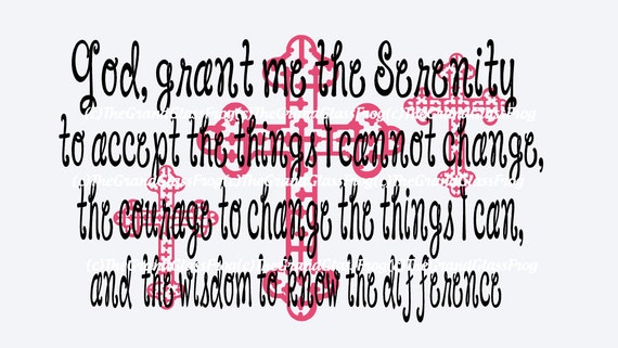 Download Serenity Prayer svg filesvg103 svg files svg vector