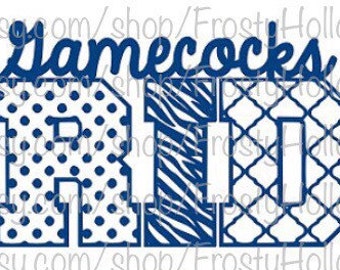Gamecocks Pride cutting file SVG instant download PERSONAL USE!