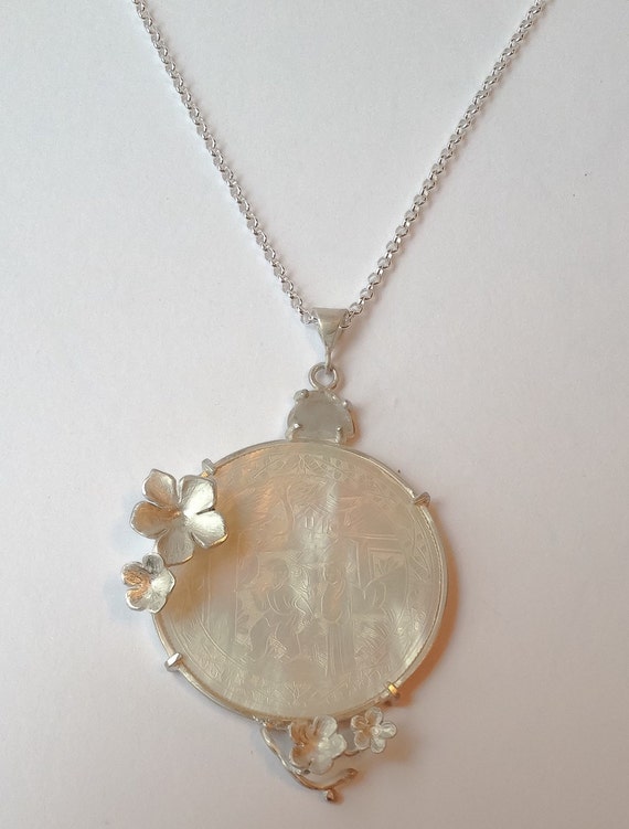 Antique mother of pearl Chinese gaming by Dendrophilianddreams