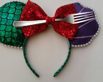 Little Mermaid, Ariel, Inspired Mickey Ears