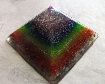 Rainbow Orgone Pyramid