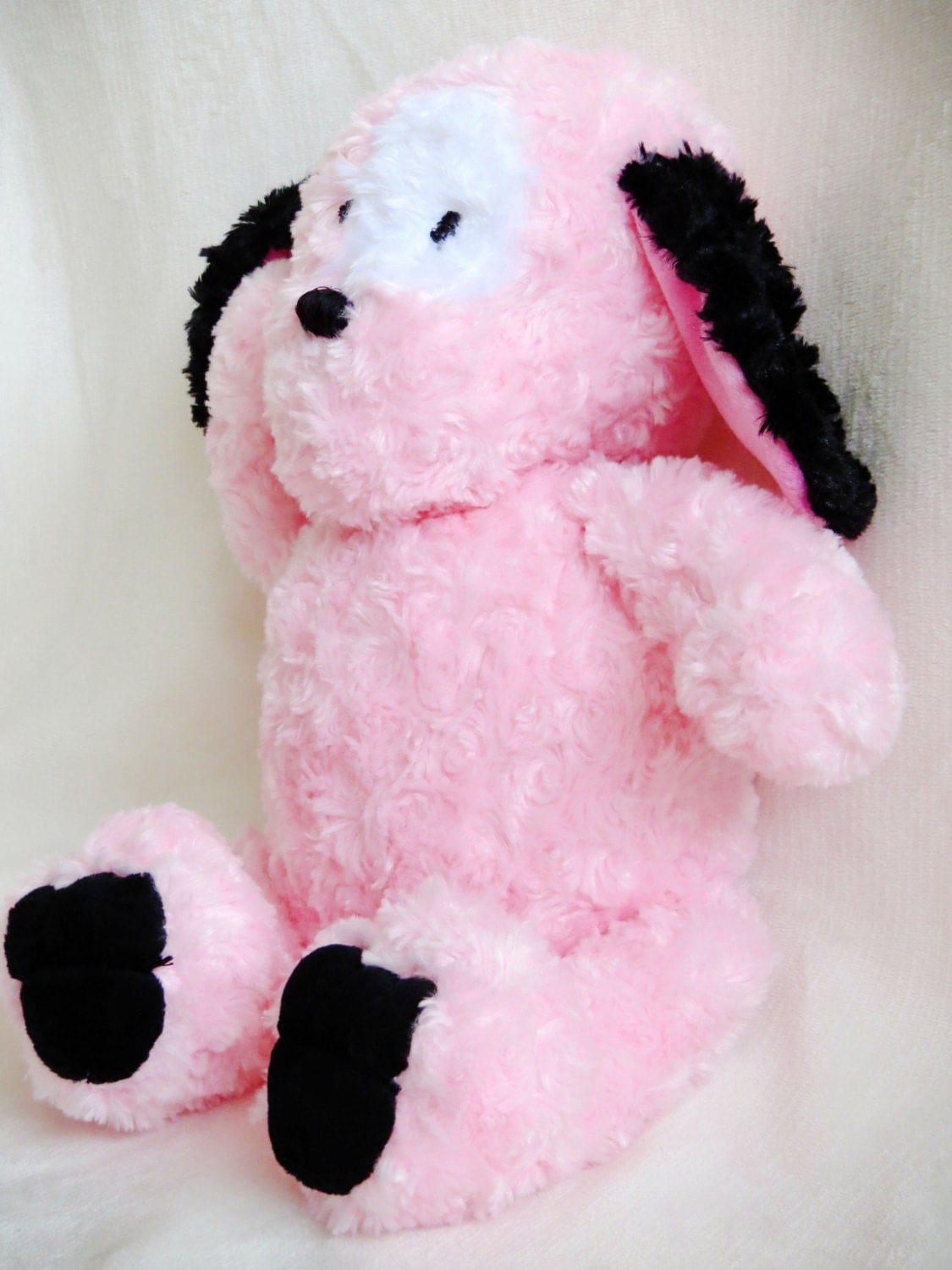 pink puppy plush