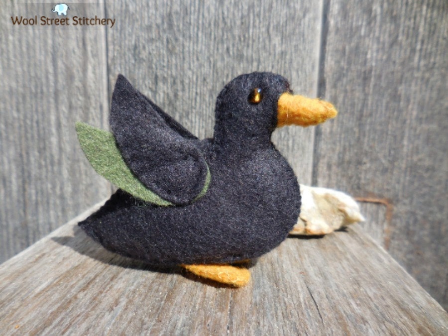 black duck stuffed animal