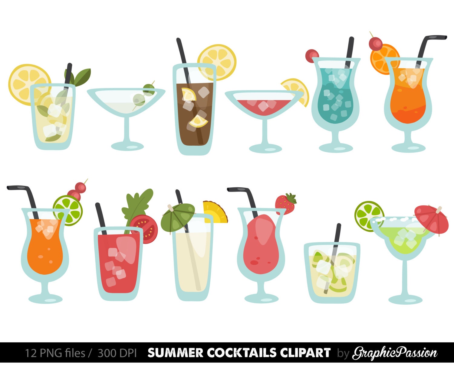 clipart summer drinks - photo #21