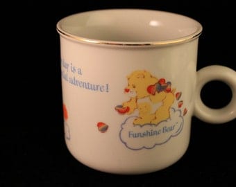 Vintage 1980's The Care Bears Coffee Mug/Cup