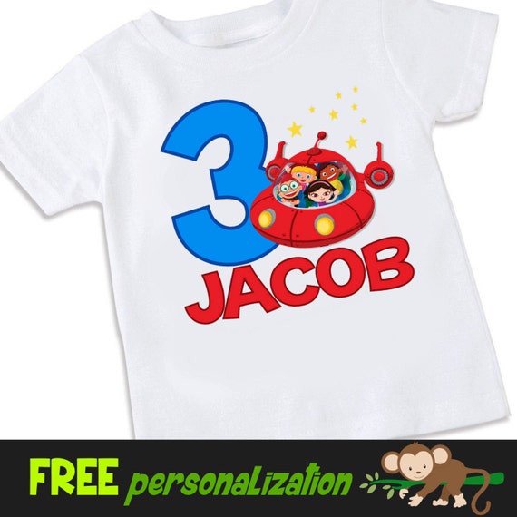 little einsteins birthday shirt