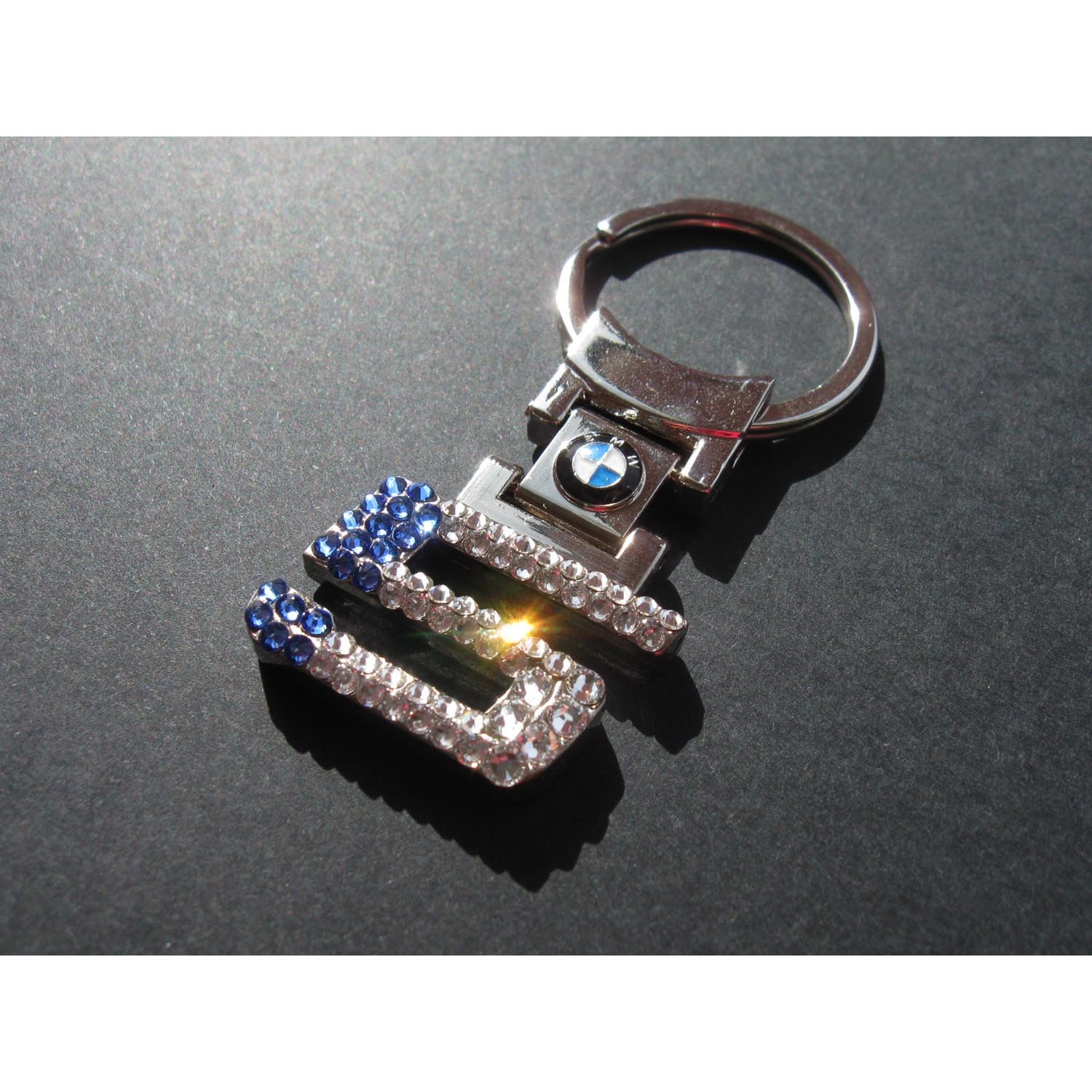 BLING BMW Keychain with Swarovski crystals bmw sleutelhanger
