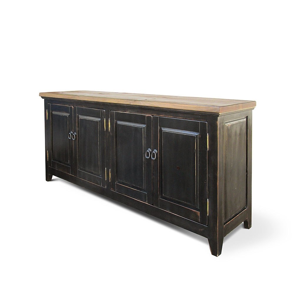 Media Console Sideboard Reclaimed Wood Buffet Console