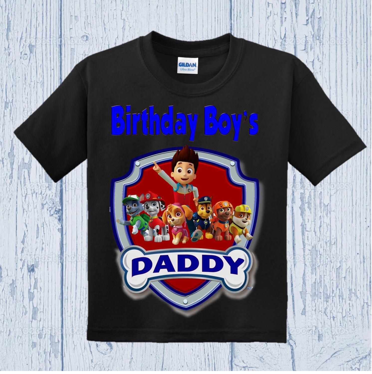 paw patrol shirt for adults