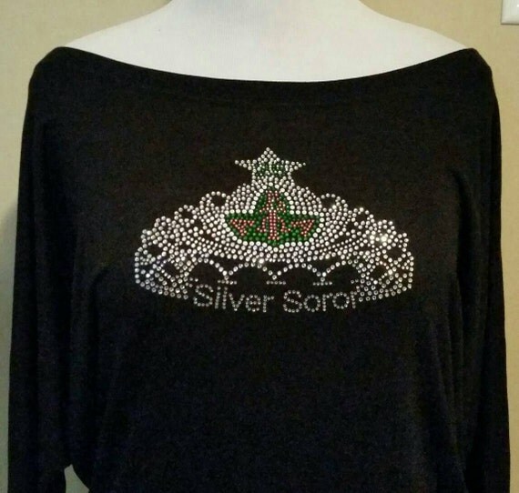 silver soror shirt