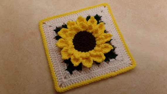 Crochet sunflower 2 Crochet sunflower 84