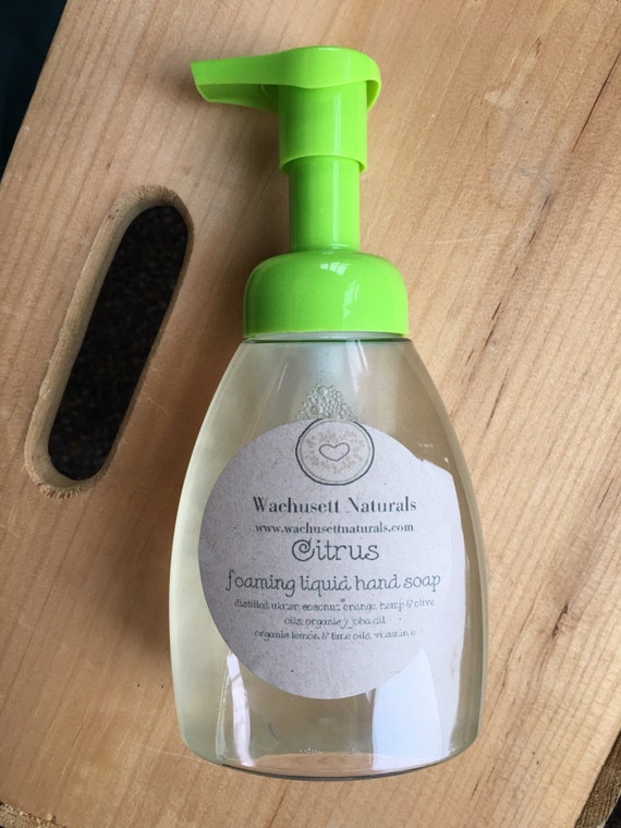 All Natural Liquid Lavender Hand Soap