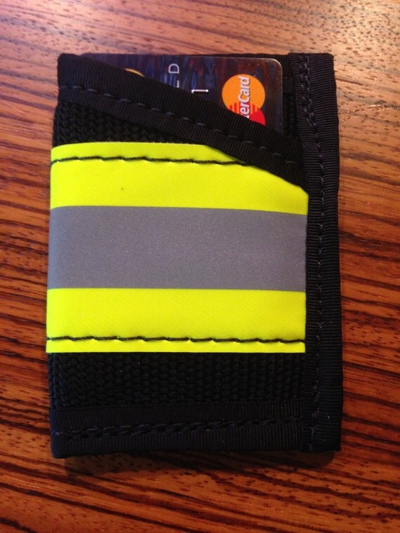 Firefighter Bunker Gear Style Capsule Wallet Firefighter