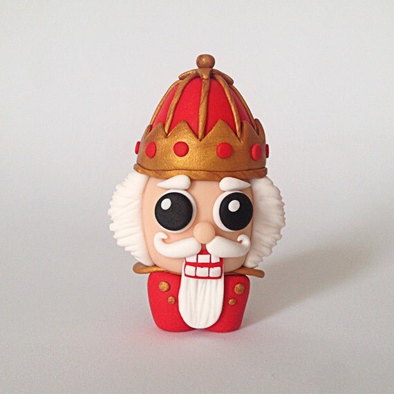Nutcracker Figurine Polymer Clay Christmas Nutcracker