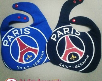 Paris Saint Germain Feeding baby bib. Asst colours