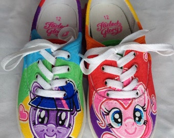 My Little Pony Shoes, Painted Girls Shoes, Painted Vans