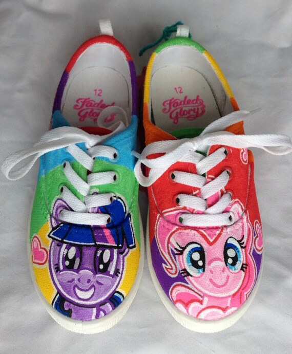 My Little Pony Shoes Painted Girls Shoes Painted Vans