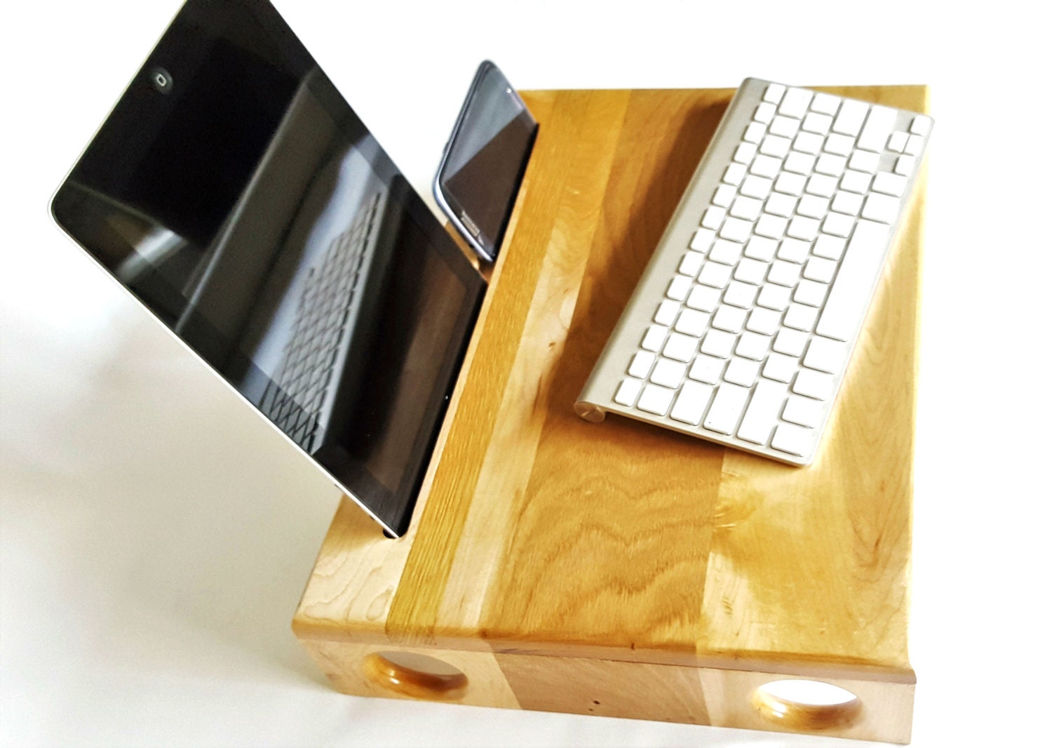 Desk Monitor Stand Docking Station Monitor Riser Tablet