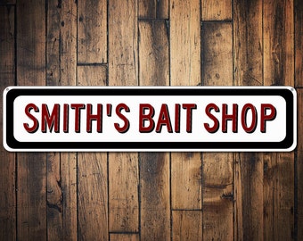 Bait shop sign | Etsy